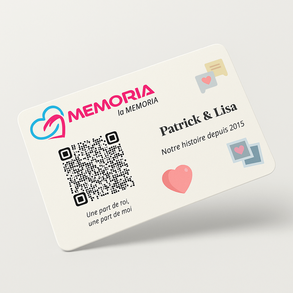 Produit de la marque MEMORIA pour les amitiés
